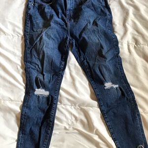 Good American good legs crop jeans
